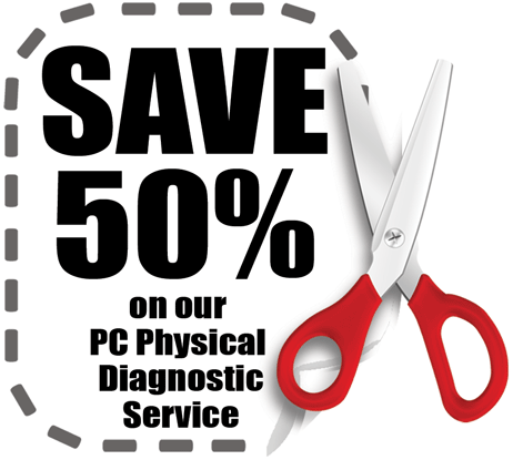 Save 50% on our PC Physical Service